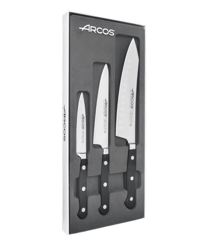 Camif Coffret De 3 Couteaux Opera Arcos Clearance