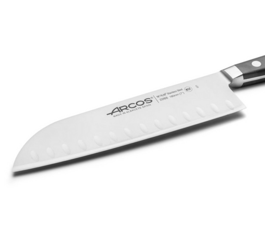 Camif Couteau Santoku Alveole 18 Cm Opera Arcos Best