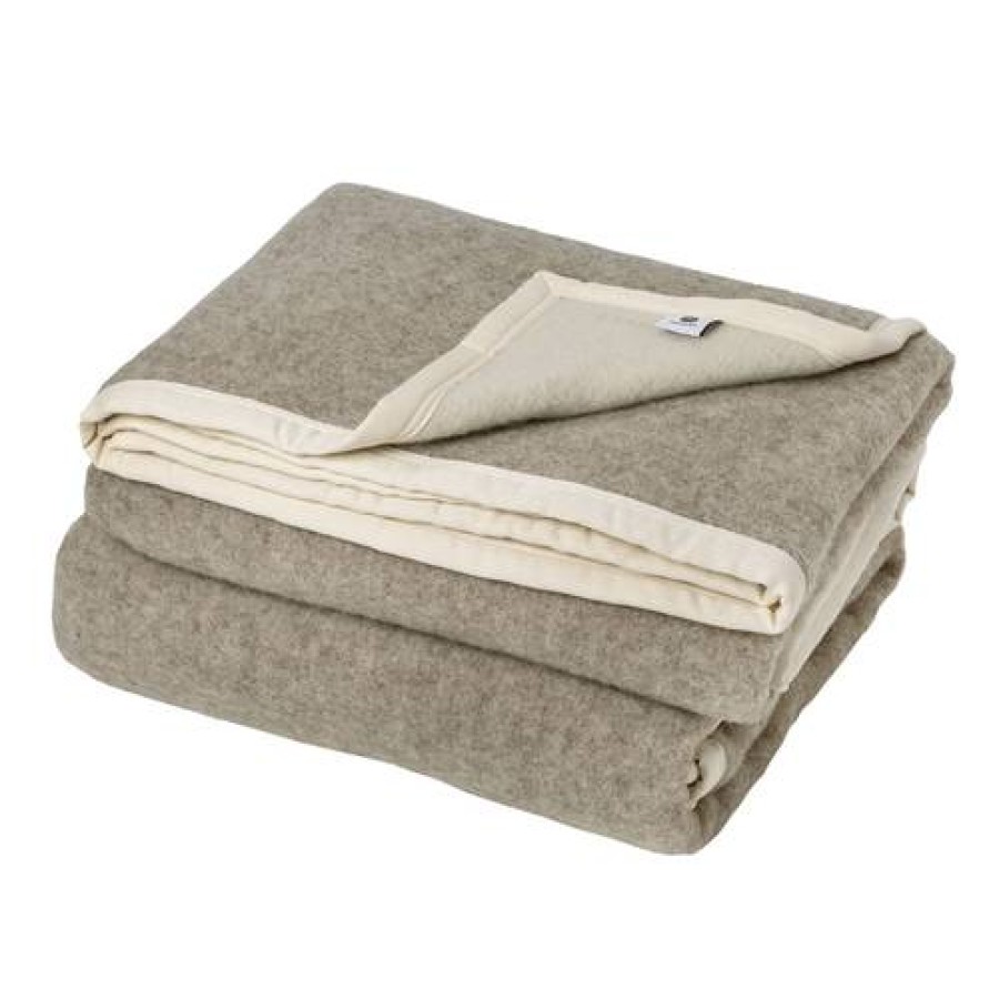 Camif Couverture 100% Pure Laine Vierge Sans Teinture, Pastorale Toison D'Or Best