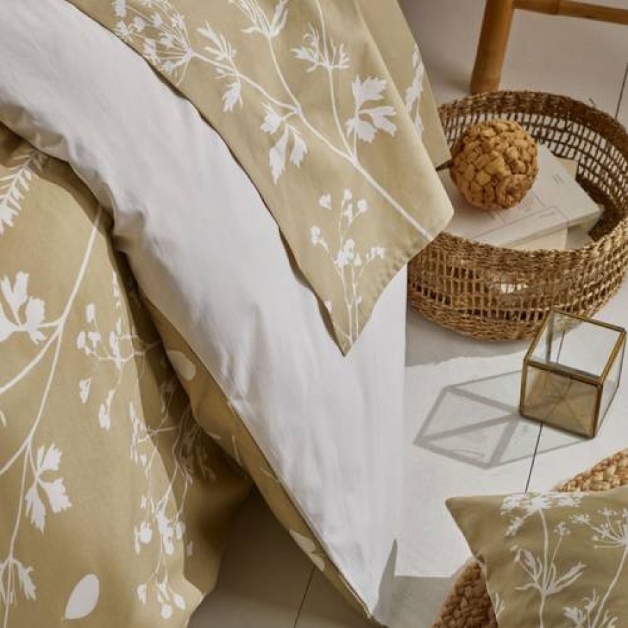 Camif Parure De Lit Percale Bio Helen Beige , Camif Edition Best