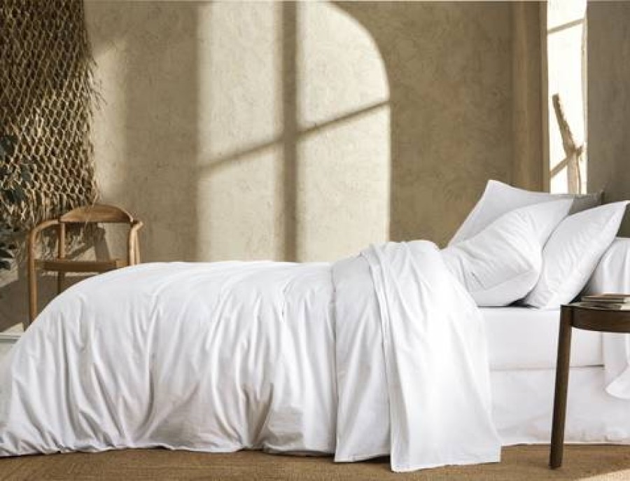 Camif Drap Percale Lavee Boheme Blanc Des Vosges Online