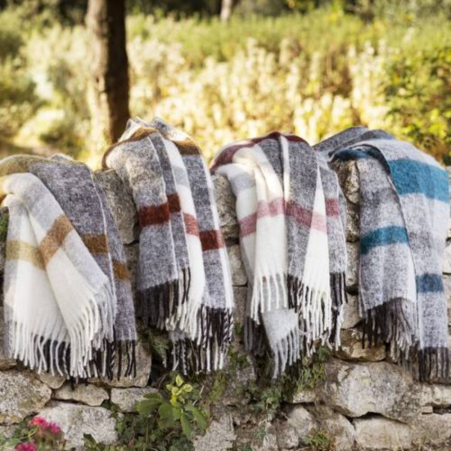 Camif Plaid Laine Mohair Et Alpaga, Iseo Toison D'Or Online