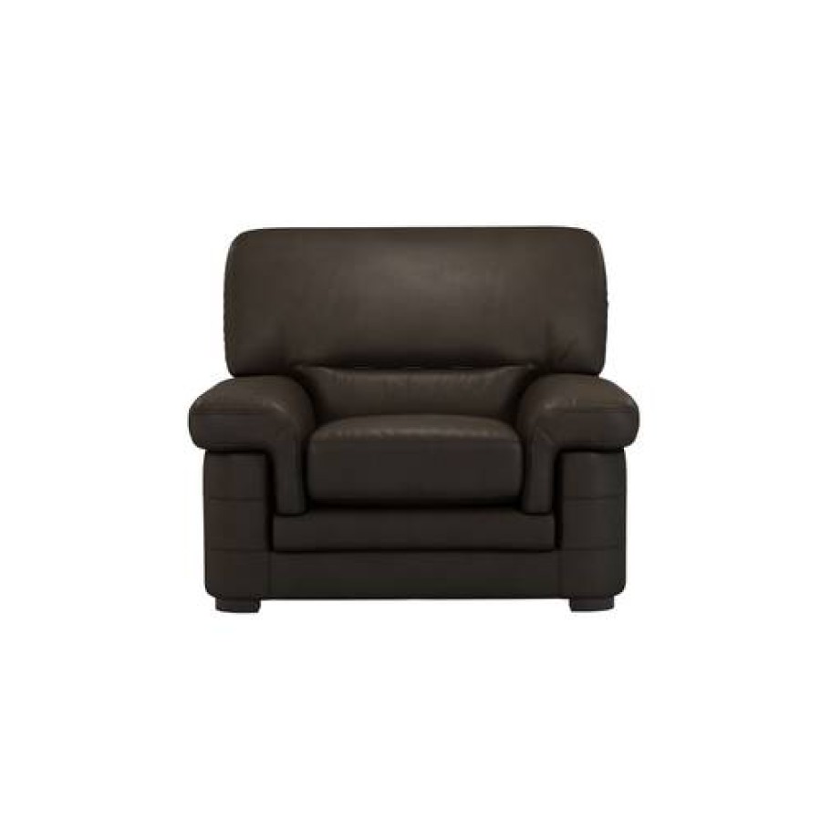 Camif Fauteuil Melbourne Cuir Pleine Fleur 2.6 Mm Hot