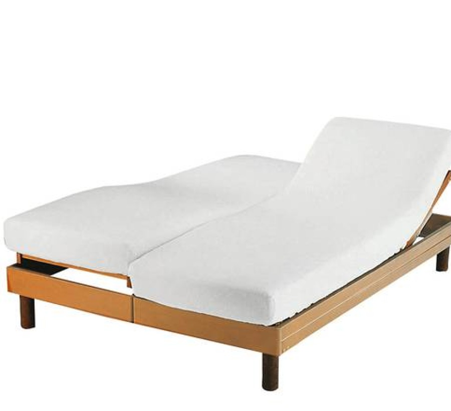 Camif Protege Matelas Molleton Coton Bio Lits Duo Mona Camif Hot