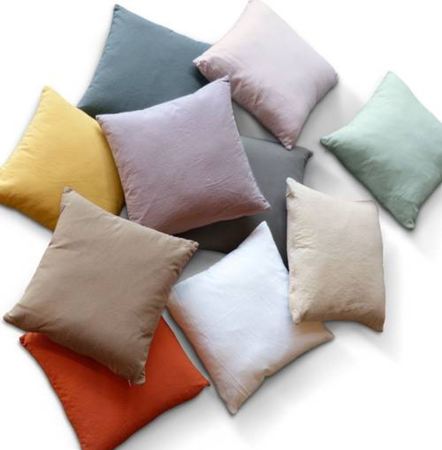 Camif Housse De Coussin Coton Lin Lave Flandres Camif Best