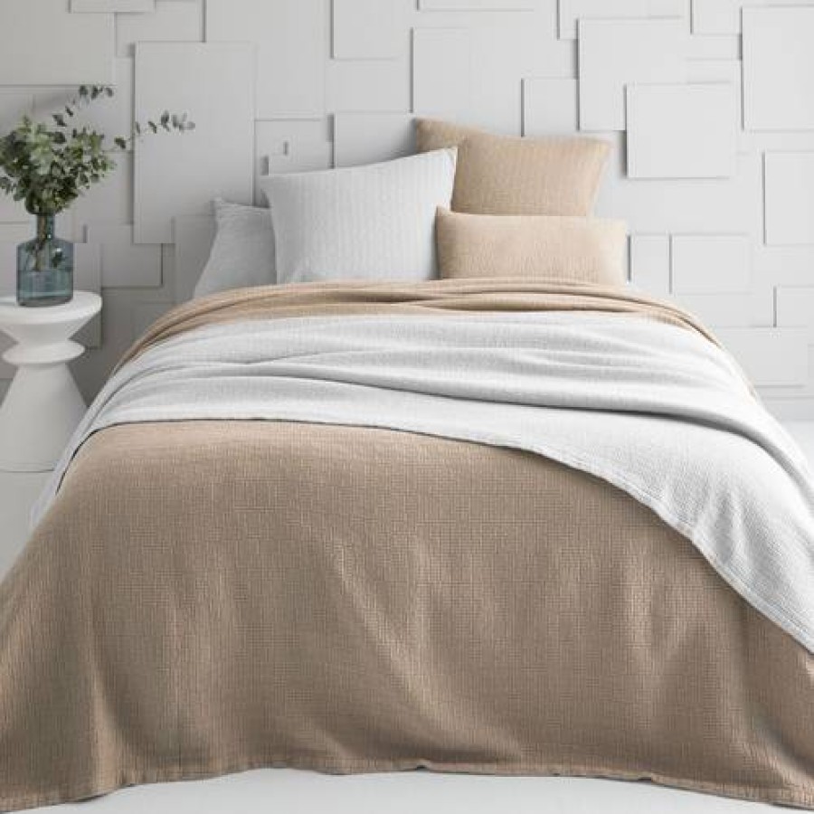 Camif Dessus De Lit Coton Stonewashed Matera Toison D'Or Online