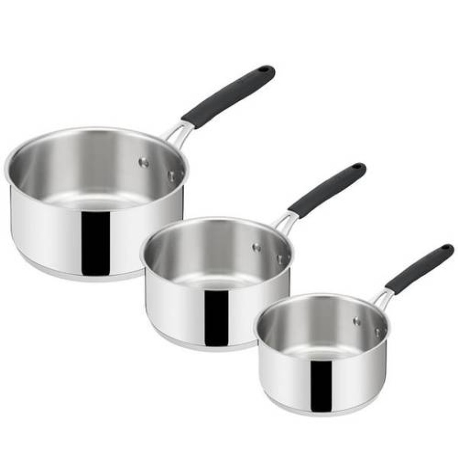 Camif Set 3 Casseroles 16 / 18 / 20 Cm Tempra Inox Lagostina Online