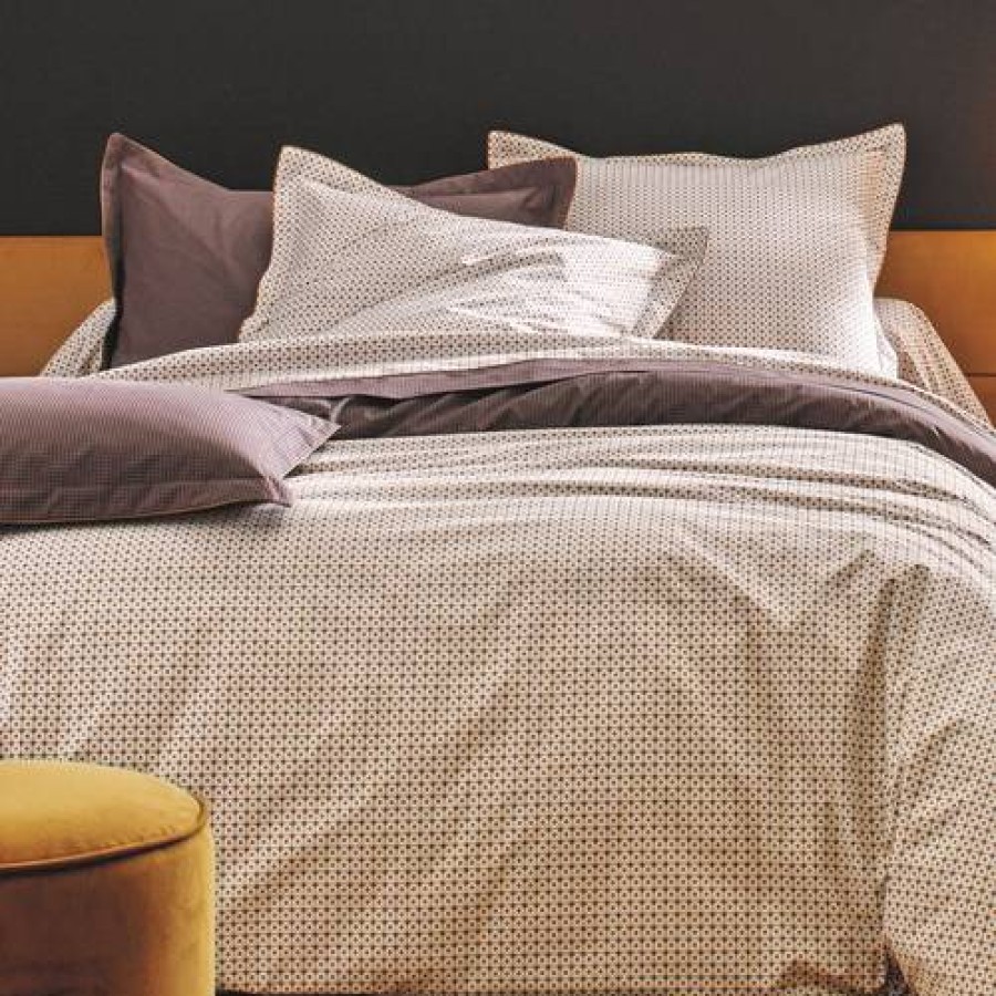 Camif Housse De Couette Percale Vice Versa Blanc Des Vosges Hot