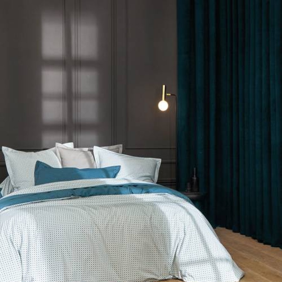 Camif Housse De Couette Percale Vice Versa Blanc Des Vosges Clearance