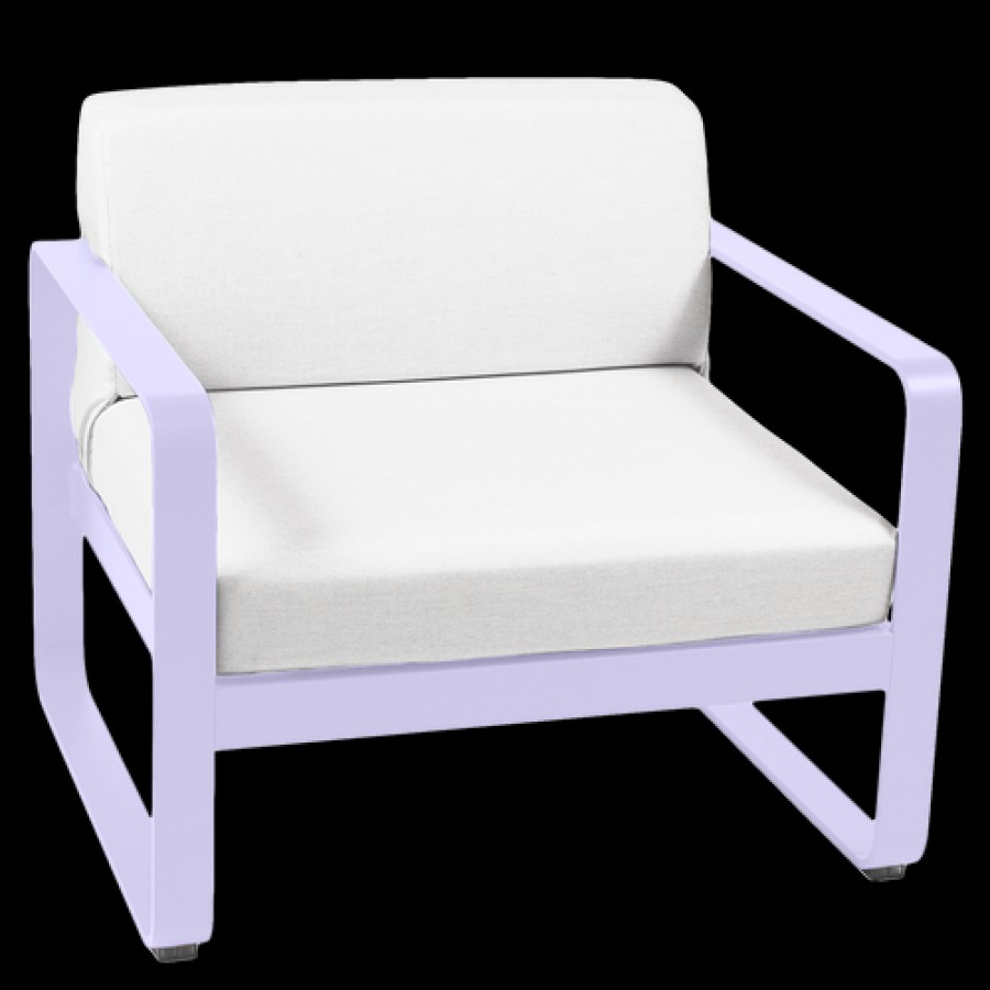 Camif Fauteuil Bellevie Blanc Grise En Aluminium Fermob Wholesale