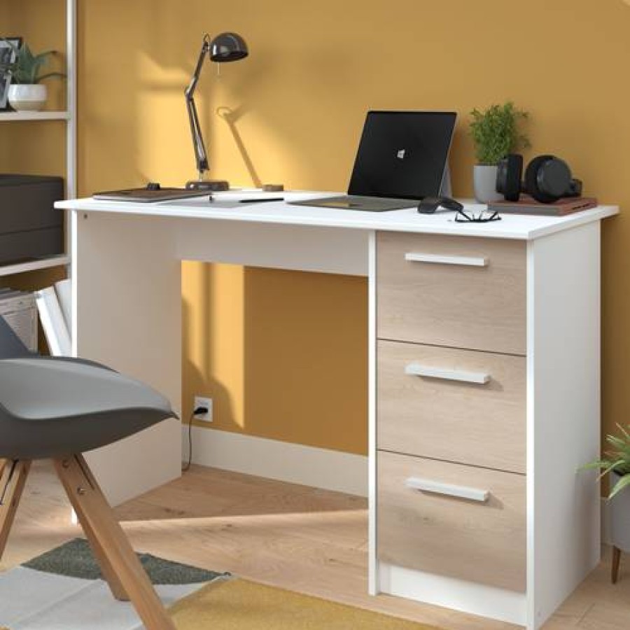 Camif Bureau 3 Tiroirs Poppy Best