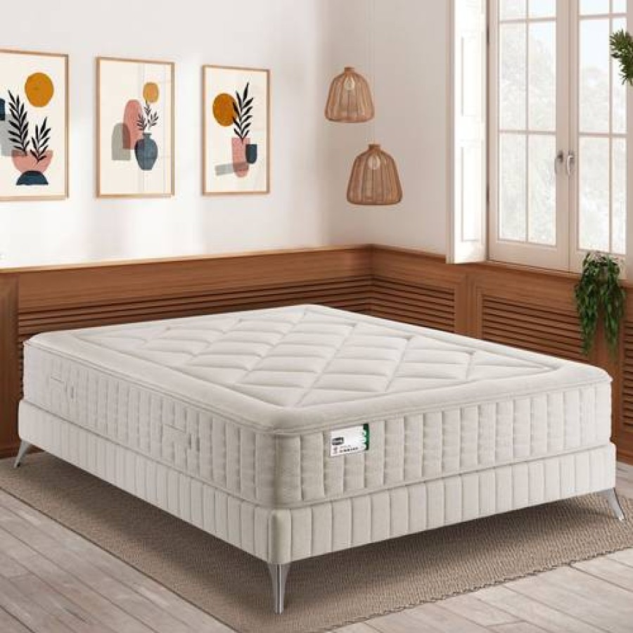 Camif Matelas Ressorts Ensaches 28 Cm First F4 Simmons Online