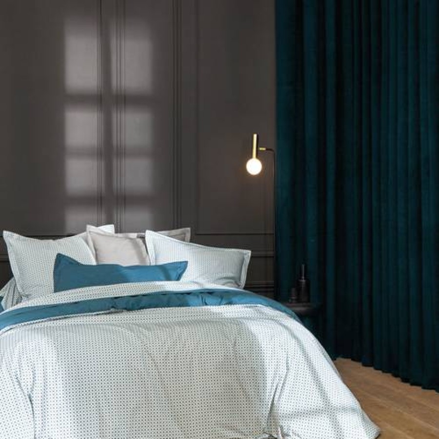 Camif Taie Percale Vice Versa Blanc Des Vosges New