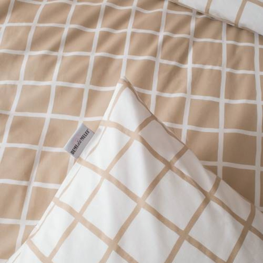 Camif Taie Oreiller Coton Percale Demi De Melee Tradilinge Clearance