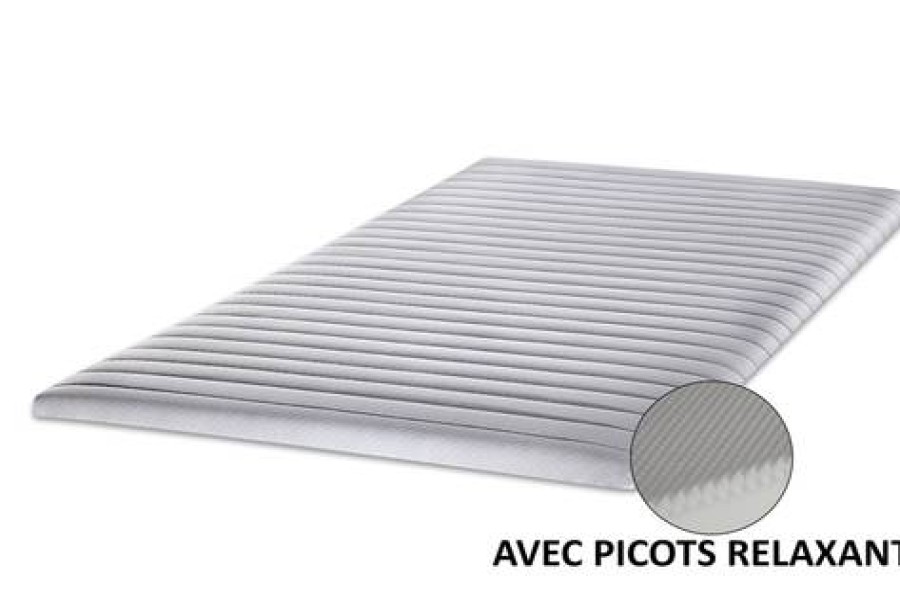 Camif Surmatelas Mousse Visco A Picots Relaxants Camif Clearance