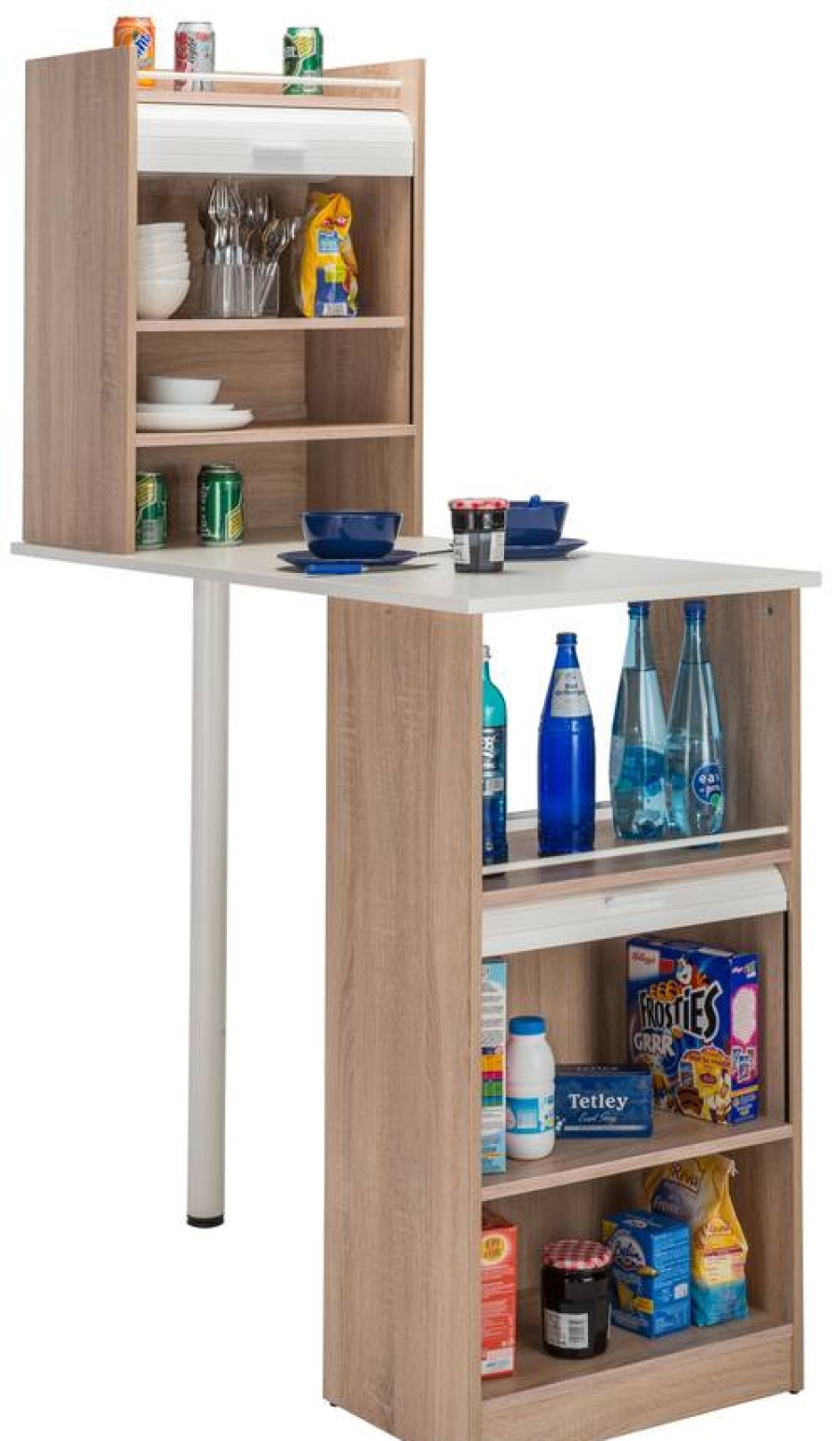 Camif Table Ilot Avec 2 Rangements Susan Online