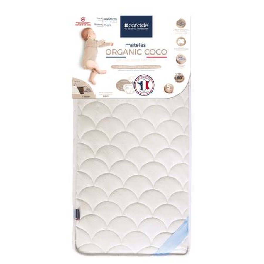 Camif Matelas Bebe Organic Coco Candide , 11 Cm Wholesale