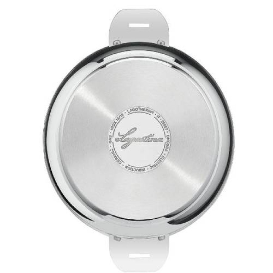 Camif Casserole 20 Cm Inox + Couvercle Salvaspazio+ Lagostina Wholesale