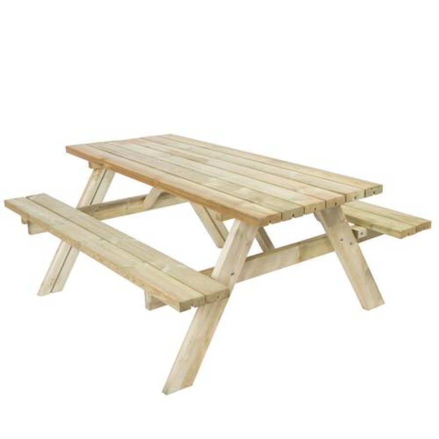 Camif Table De Pique-Nique En Bois Elsa Ekju Hot