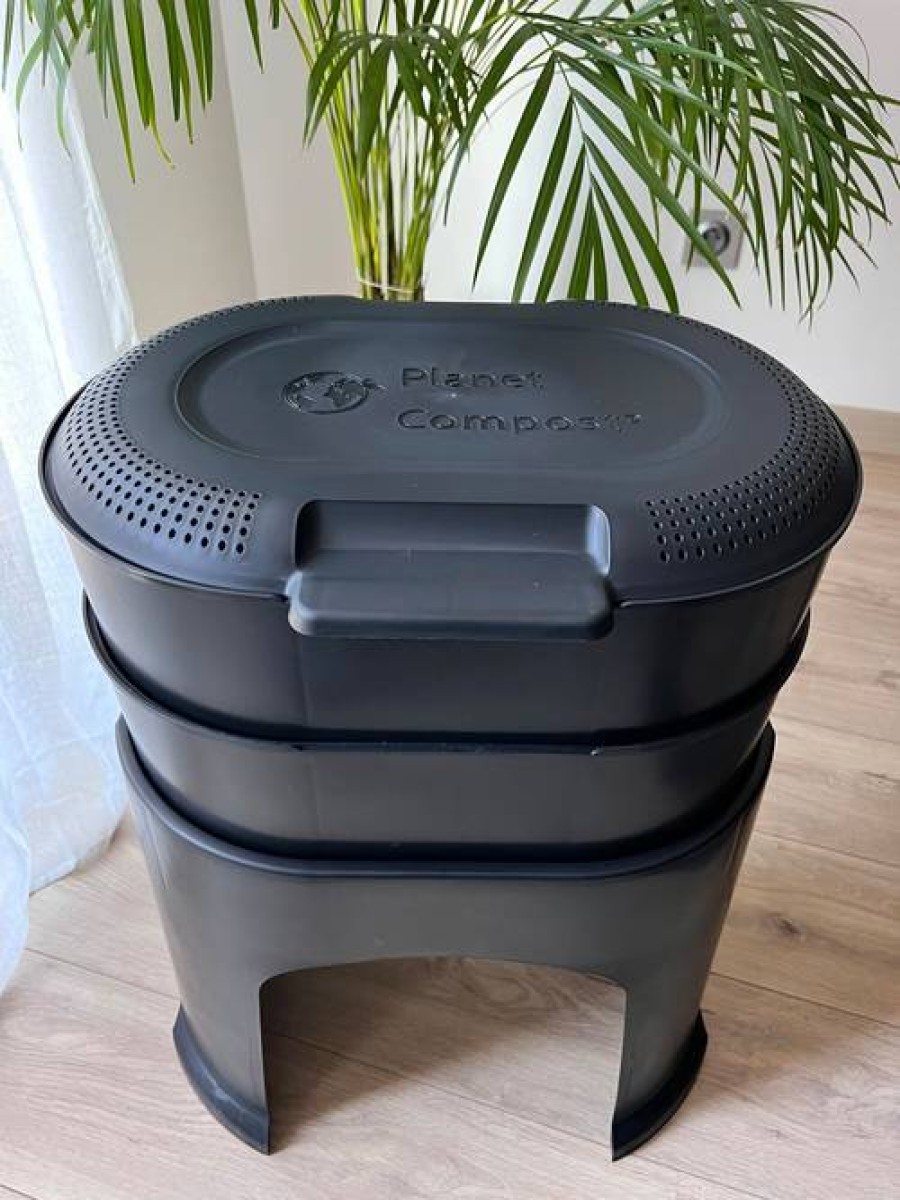 Camif Composteur D'Interieur Magic Lombric 2 Bacs Planet Compost Online