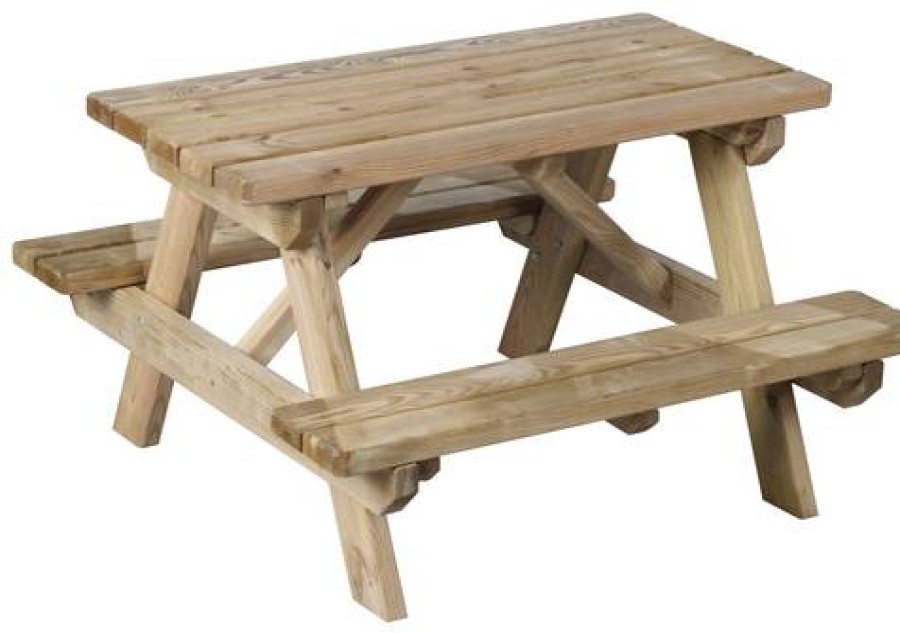 Camif Table Picnic Avec Deux Banc Aurea En Bois Soulet Online