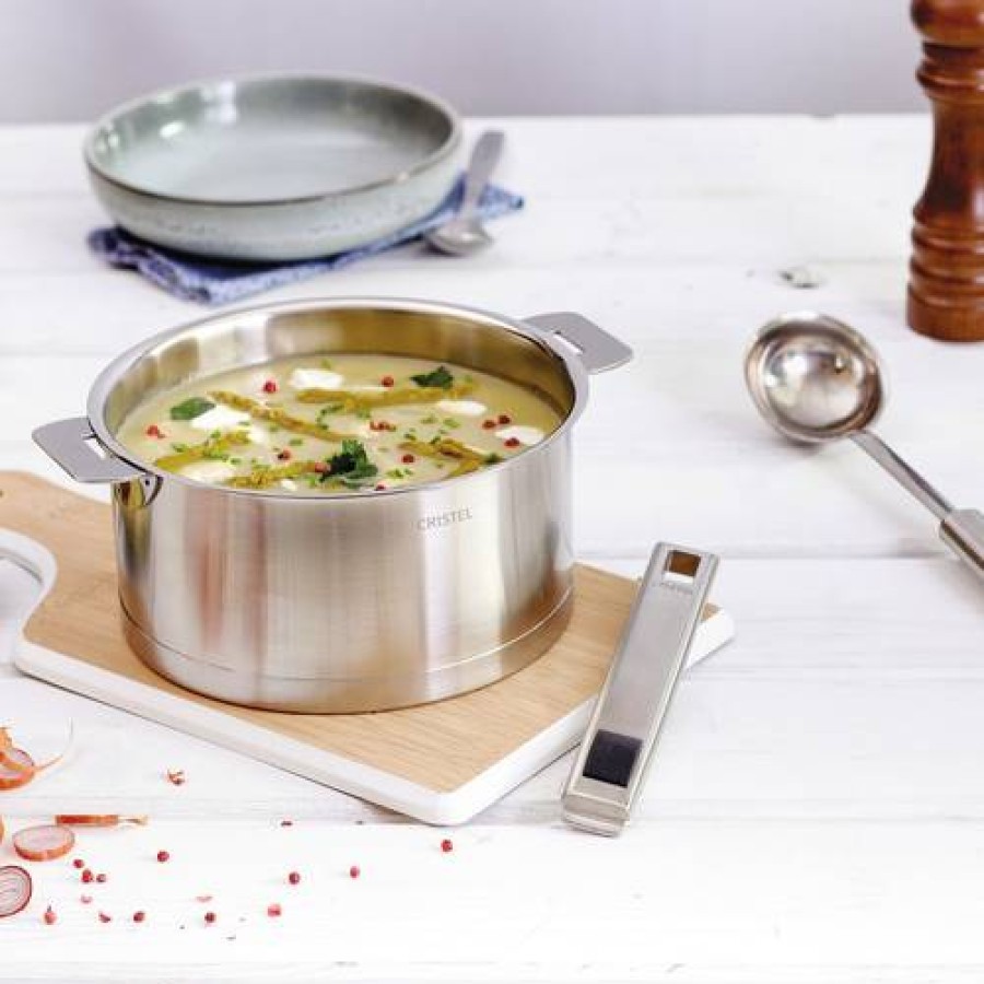 Camif Casserole Inox Cristel Strate Amovible - 12 Cm Online