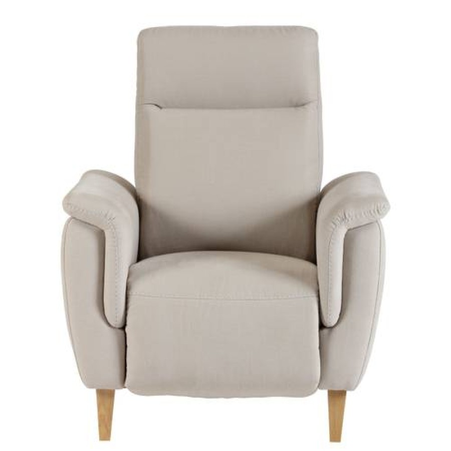 Camif Fauteuil Relax Electrique Tissu Coton Lin Bergen Camif Wholesale