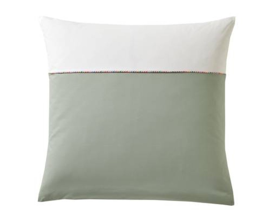 Camif Taie Bicolore Percale, Duo Blanc Des Vosges Best