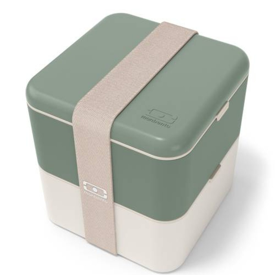 Camif Boite Repas Monbento Square Vert Naturel Clearance