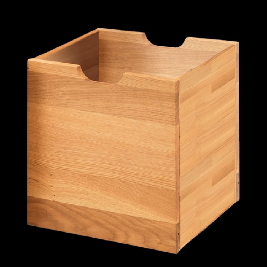 Camif Cube De Rangement En Hetre Massif Cyriel Wholesale