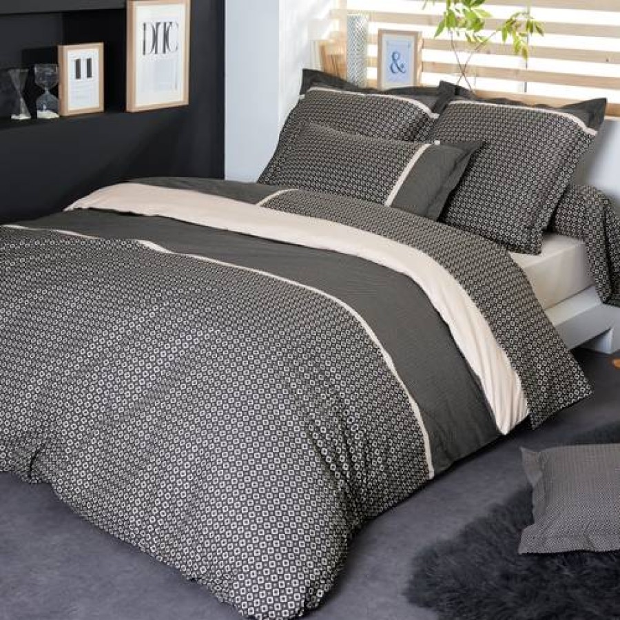 Camif Taie De Traversin Percale Gatsby Tradilinge Online