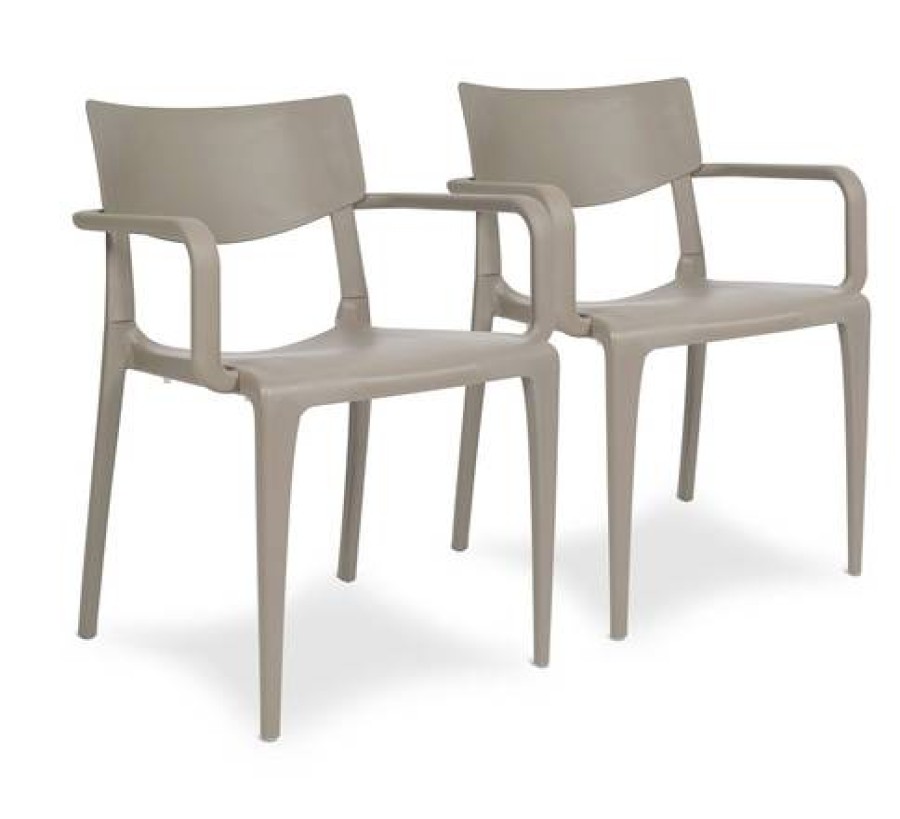 Camif Lot De 2 Fauteuils Empilables Town Ezpeleta New