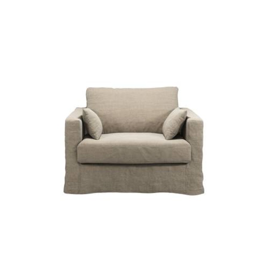 Camif Fauteuil Xl Lin Epais Martigues Clearance