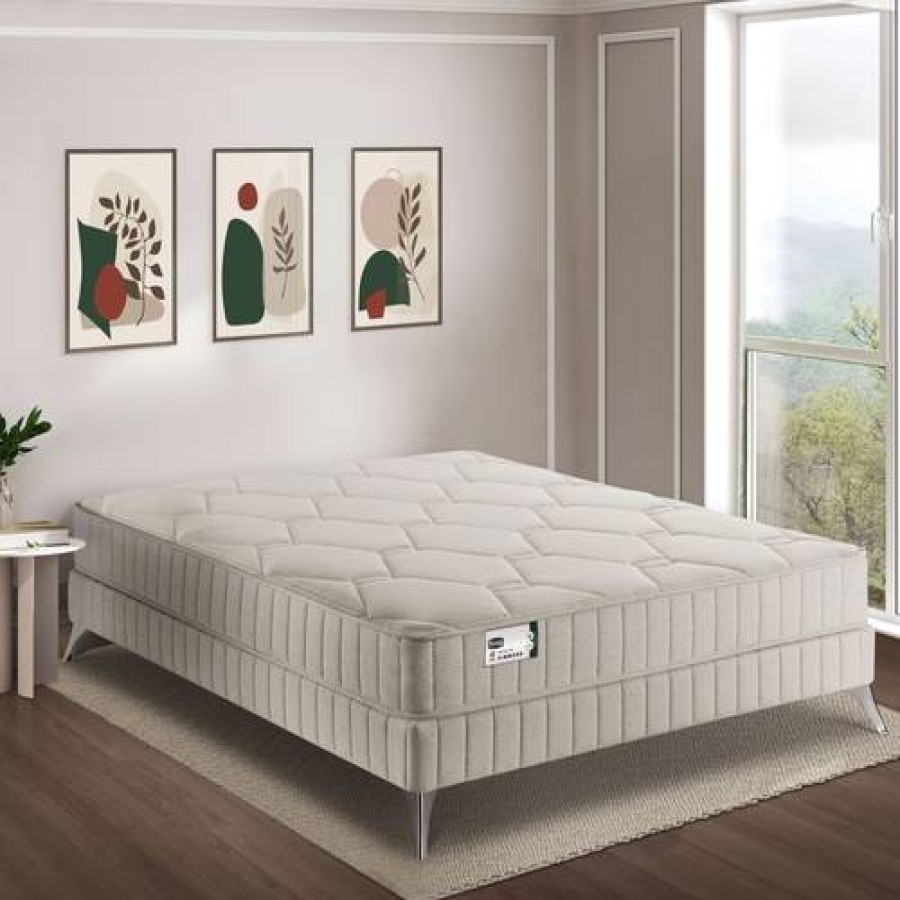 Camif Matelas Ressorts Ensaches 22 Cm First F1 Simmons New