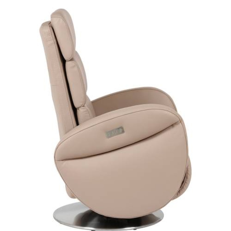 Camif Fauteuil Relax Pivotant Cuir Barizey Clearance