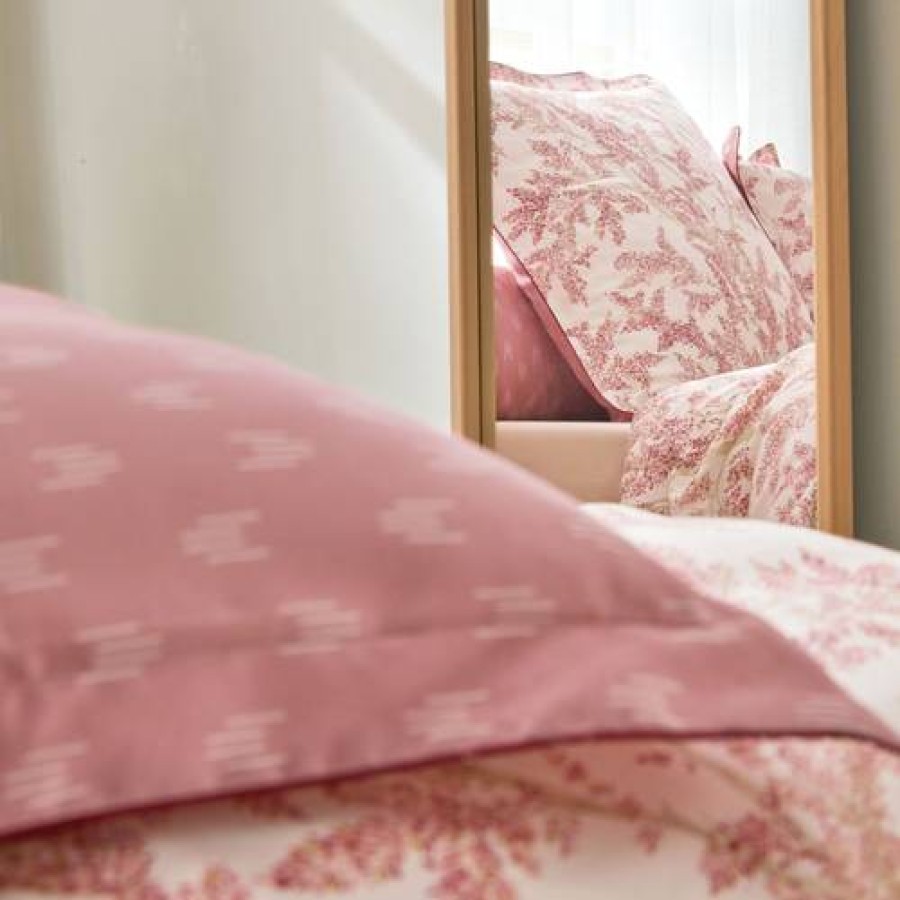 Camif Housse De Couette Satin Broceliande Sanderson, Framboise Wholesale