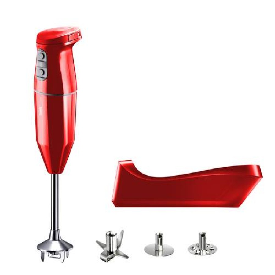 Camif Mixeur Plongeant Cordless Sans Fil Rouge Bamix Clearance