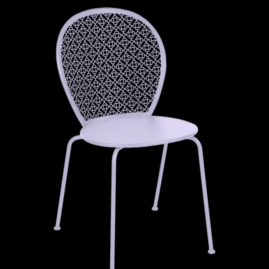 Camif Lot De 2 Chaises Empilables Lorette En Acier Fermob Hot